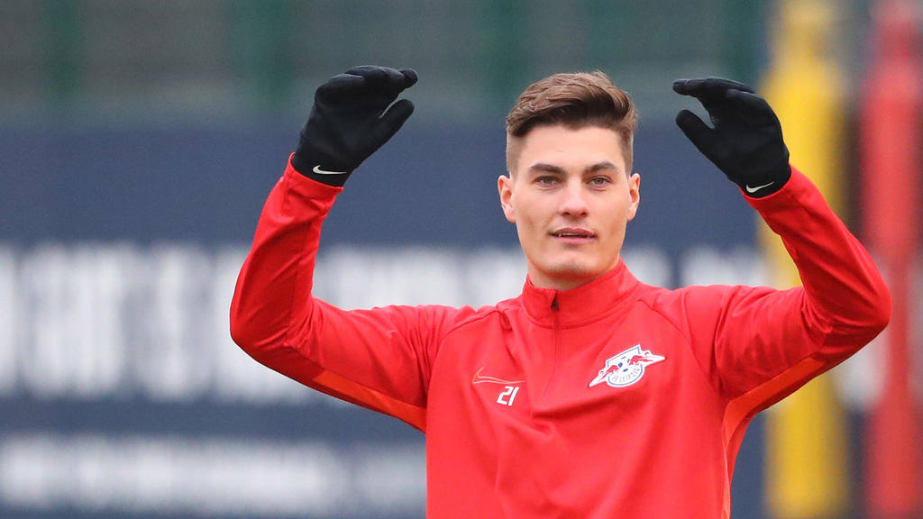 Zeigt auch Trikot von RB Leipzig starke Leistungen: Patrik Schick