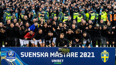 Malmö FF feiert 22. Meisterschaft