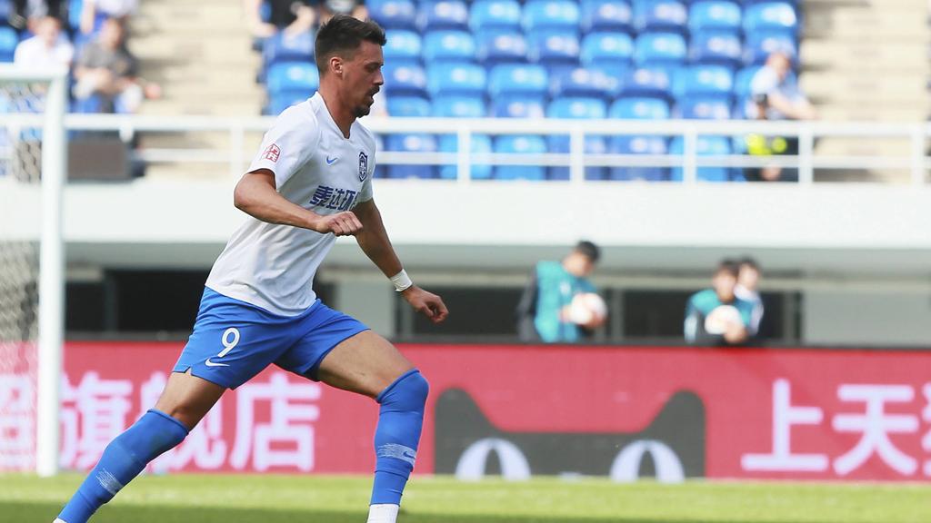 Platz 4: Sandro Wagner (32) | Tianjin Teda (China) | 15 Mio.