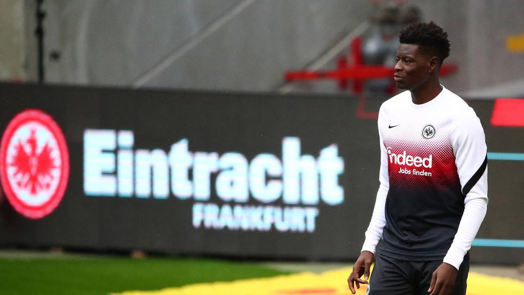 Verletzte sich bei der U21: Ragnar Ache von Eintracht Frankfurt