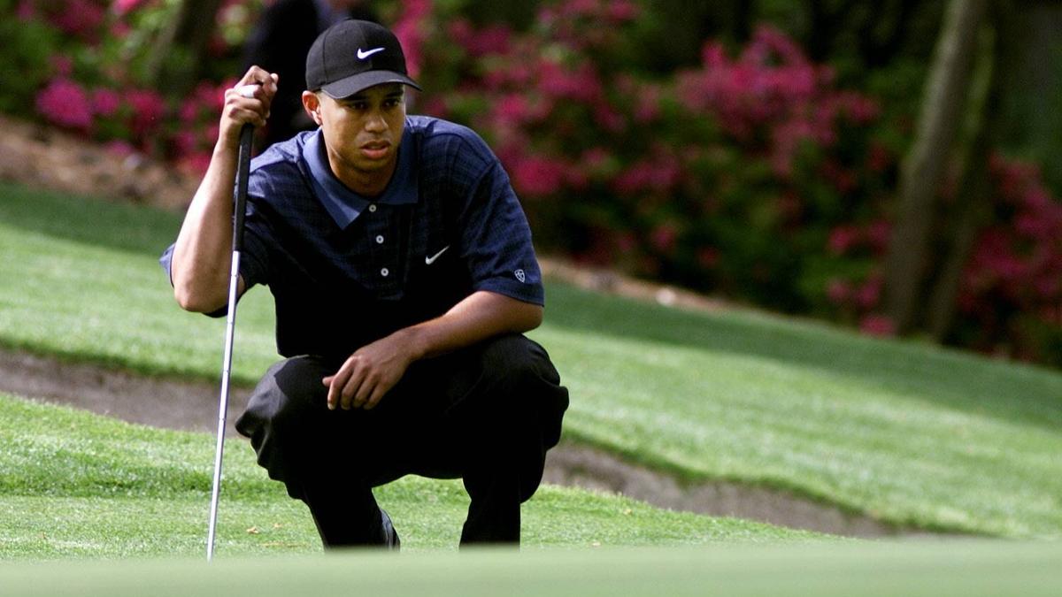 Tiger Woods gewann das Masters-Golfturnier 2001 im Augusta National Golf Club Tiger Woods gewann das Masters-Golfturnier 2001 im Augusta National Golf Club