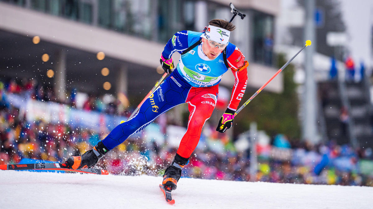 Fabien Claude beweist nicht nur im Biathlon Talent