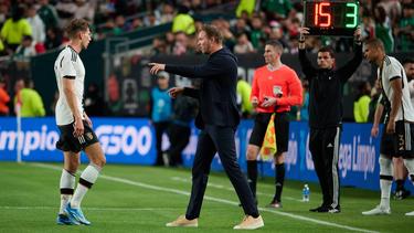 Bundestrainer Julian Nagelsmann ist von der Lernkurve seiner Spieler begeistert.