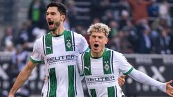 Der Jubel der Gladbach-Stars beim 4:1 gegen Kiel war groß