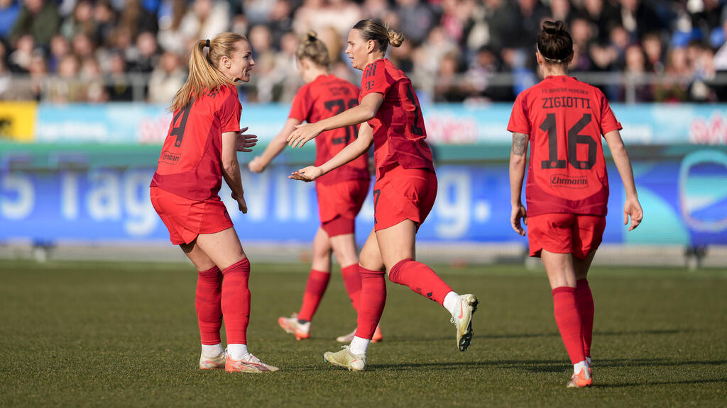 Traf für den FC Bayern in Hoffenheim: Klara Bühl