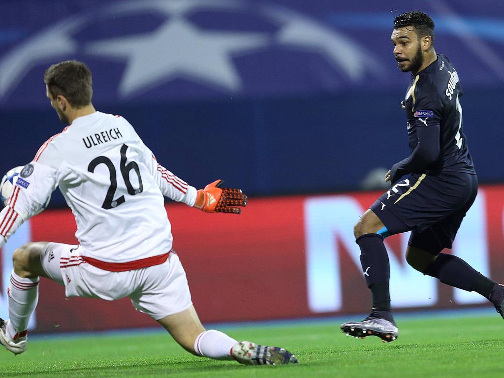 Sven Ulreich (l.) zeigte in Zagreb eine starke Leistung Sven Ulreich (l.) zeigte in Zagreb eine starke Leistung