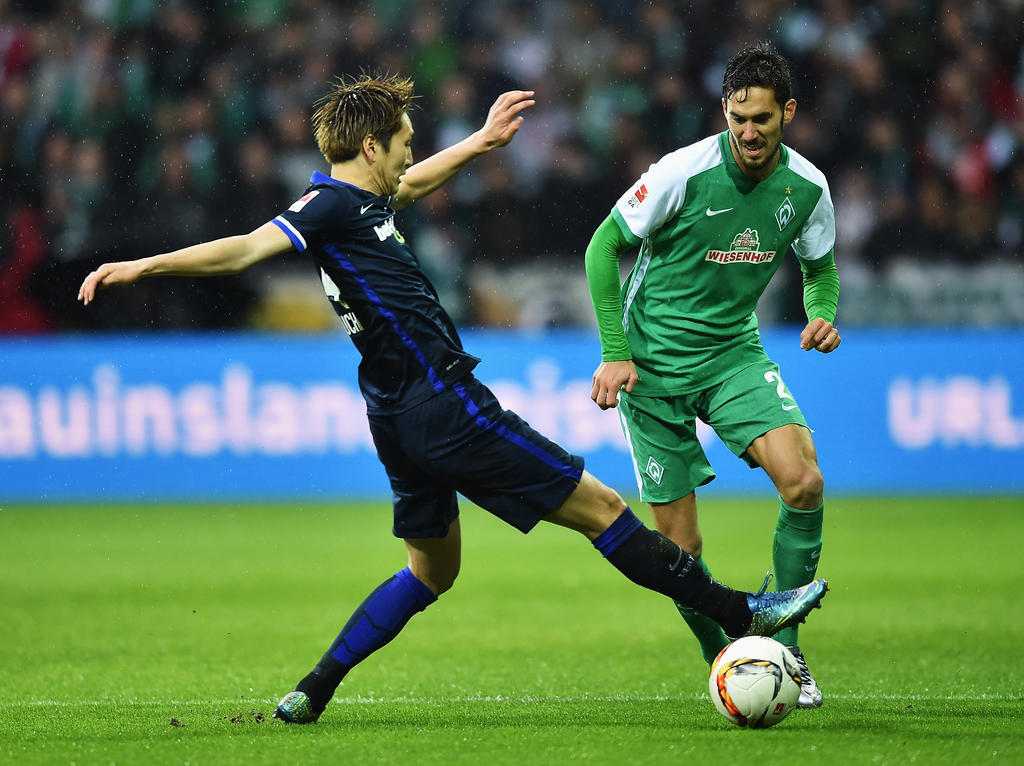 Florian Grillitsch (r.) steht Werder Bremen nicht zur Verfügung