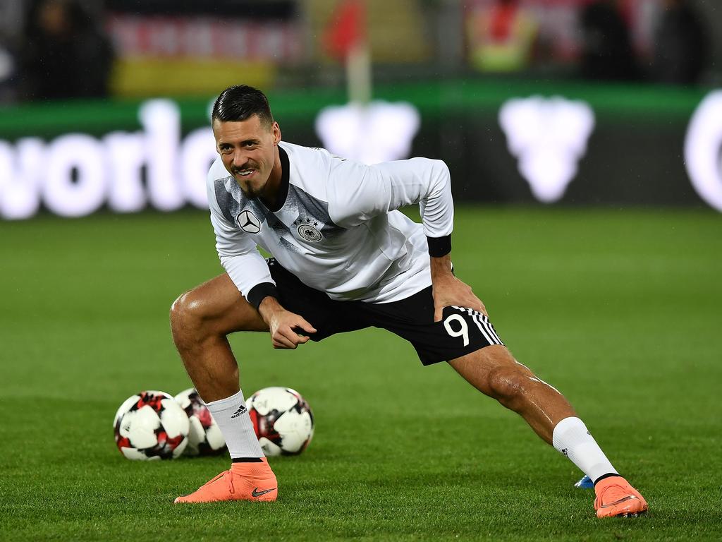 Kampf um WM-Ticket: Sandro Wagner teilt gegen Mario Gomez aus Kampf um WM-Ticket: Sandro Wagner teilt gegen Mario Gomez aus