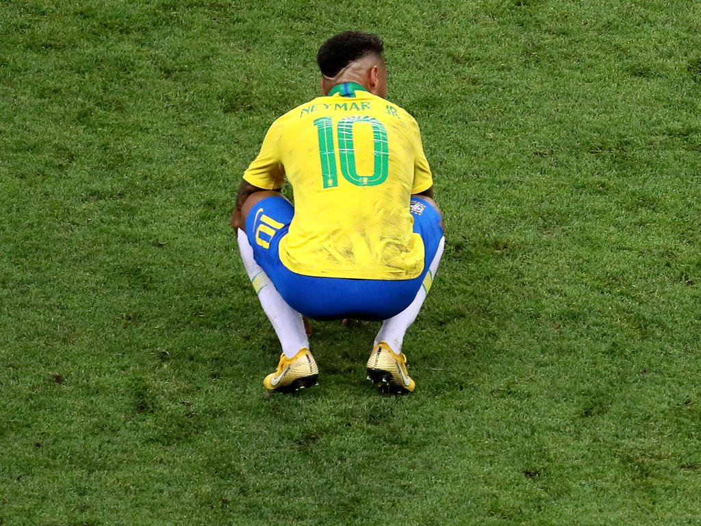 Neymar representó la imagen de la desolación brasileña. (Foto: Getty)