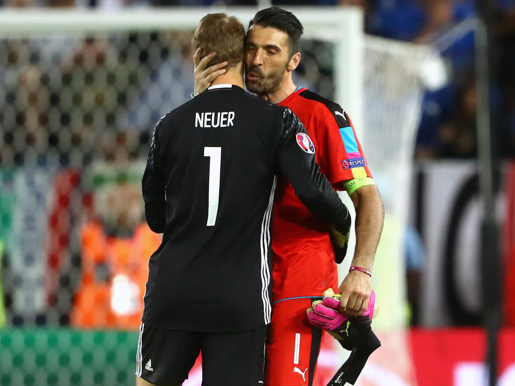 Keeper Gianluigi Buffon findet Manuel Neuer 