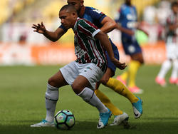 Wellington Silva con la camiseta del Fluminense. (Foto: Getty)