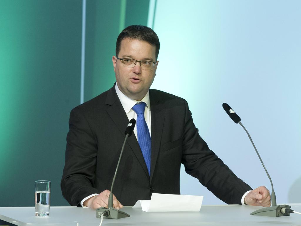 Stephan Osnabrügge stellte den Finanzbericht des DFB am Montag vor