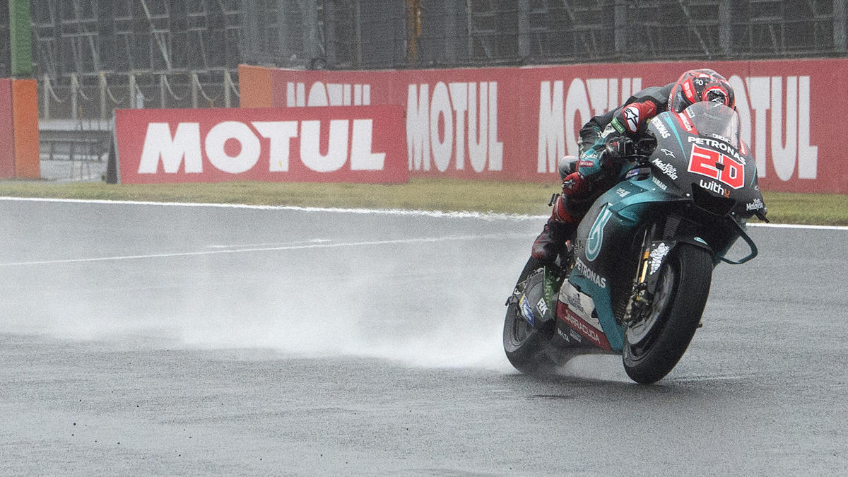 Der Titel "Rookie des Jahres" ist ihm nicht mehr zu nehmen: Fabio Quartararo Der Titel "Rookie des Jahres" ist ihm nicht mehr zu nehmen: Fabio Quartararo