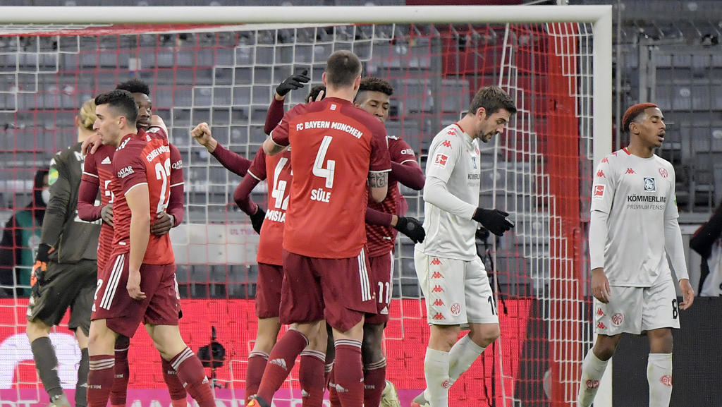 FC Bayern feiert wichtigen Sieg gegen Mainz 05