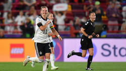 Alexandra Popp stürmt mit der DFB-Elf ins Halbfinale der EM