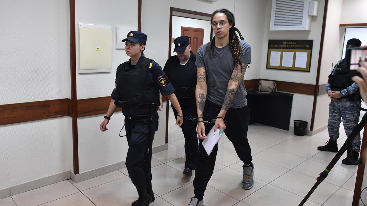 Brittney Griner saß in Russland im Gefängnis