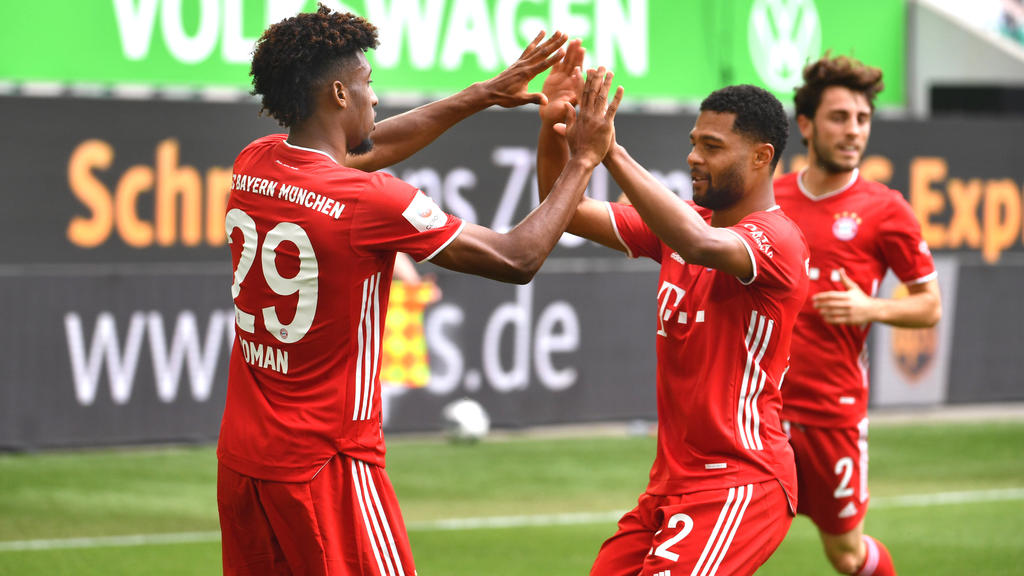 Coman und Gnabry könnten schon bald wieder für den FC Bayern auf dem Platz stehen