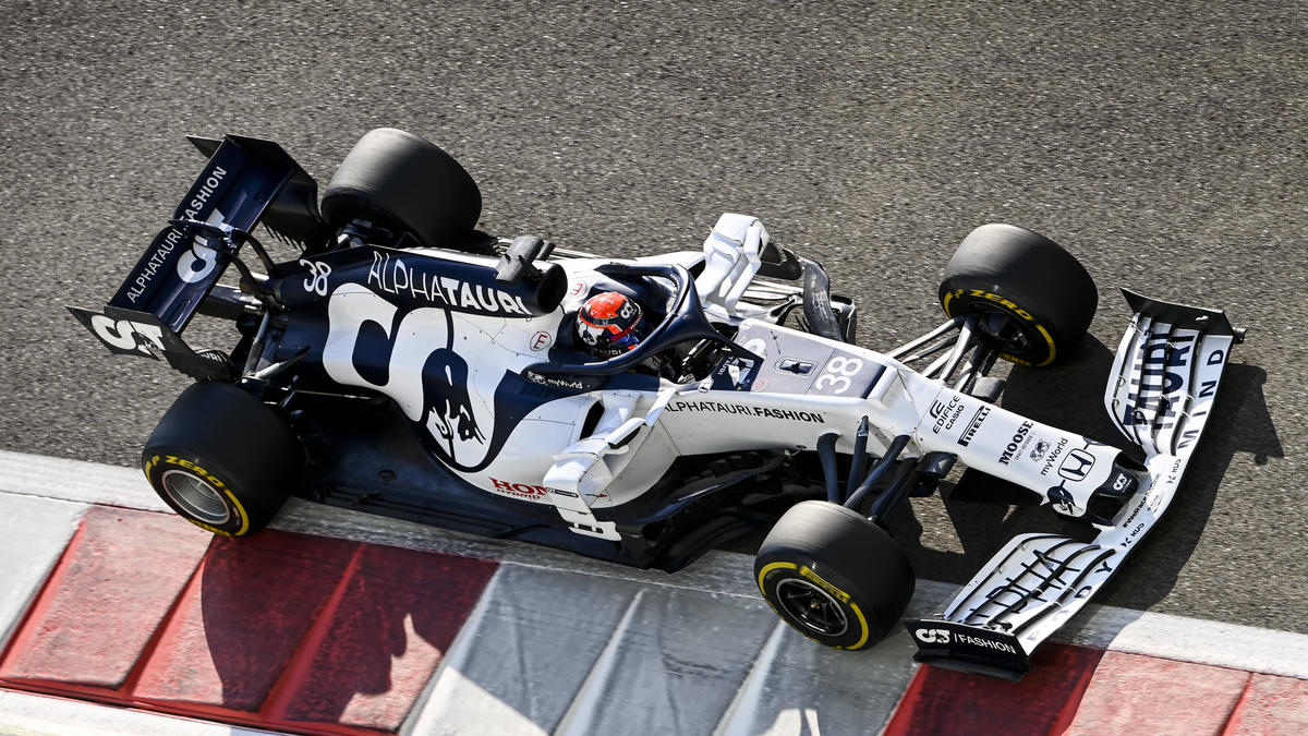 Yuki Tsunoda absolviert 2021 seine erste Saison in der Formel 1 Yuki Tsunoda absolviert 2021 seine erste Saison in der Formel 1