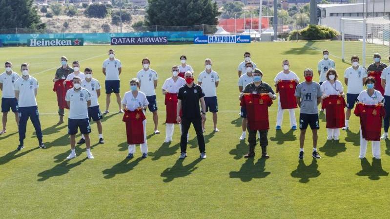 Die spanische Nationalmannschaft trifft zum Auftakt auf Schweden