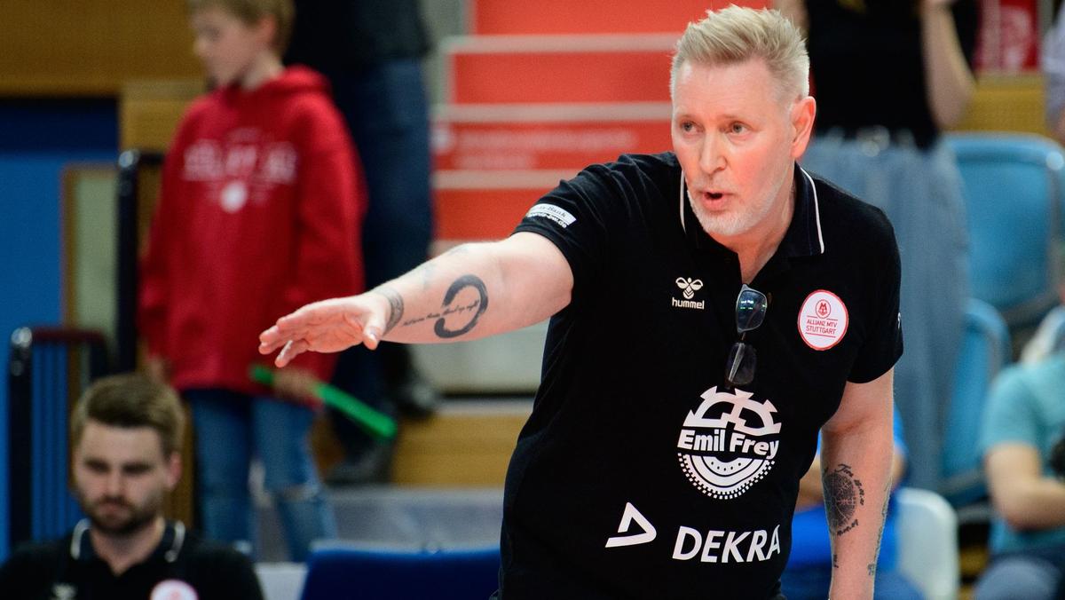 Stuttgarts Volleyball-Trainer Tore Aleksandersen ist an Krebs erkrankt