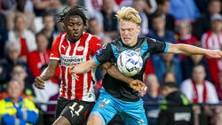 Johan Bakayoko (l.) soll bei Bayer Leverkusen auf dem Schirm sein