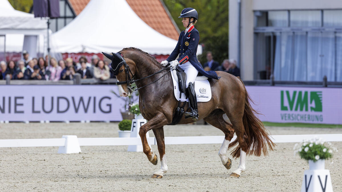 Charlotte Dujardin darf nach der Sperre in wenigen Tagen wieder reiten