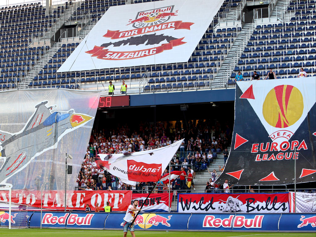 Ob die Salzburger Fans in der Europa League-Gruppe auch am Ende feiern dürfen?