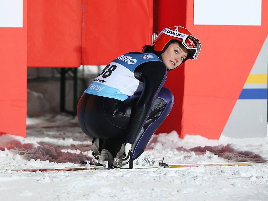 Carina Vogt verpasst erneut das Podium Carina Vogt verpasst erneut das Podium