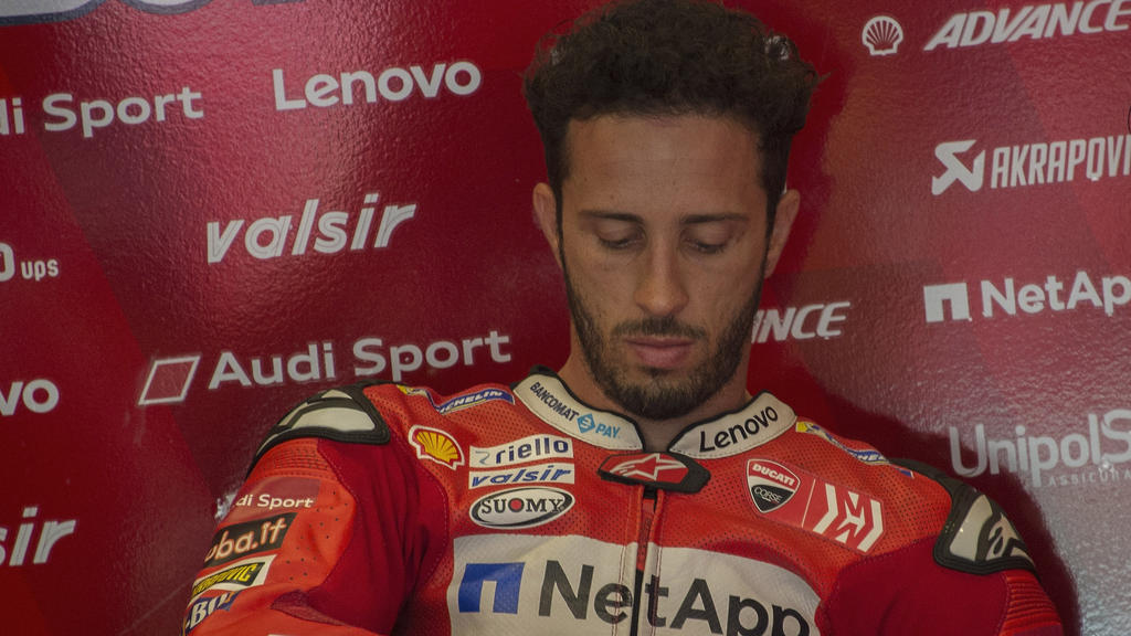 Andrea Dovizioso enttäuschte im Qualifying Andrea Dovizioso enttäuschte im Qualifying