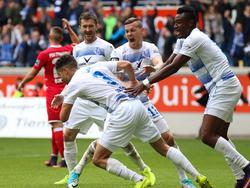 Der MSV Duisburg feierte einen spektakulären Heimsieg gegen den FSV Frankfurt