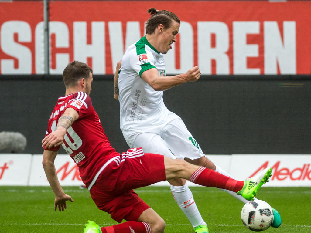 Max Kruse hat den SV Werder in Ingolstadt mit vier Toren zum Sieg geschossen