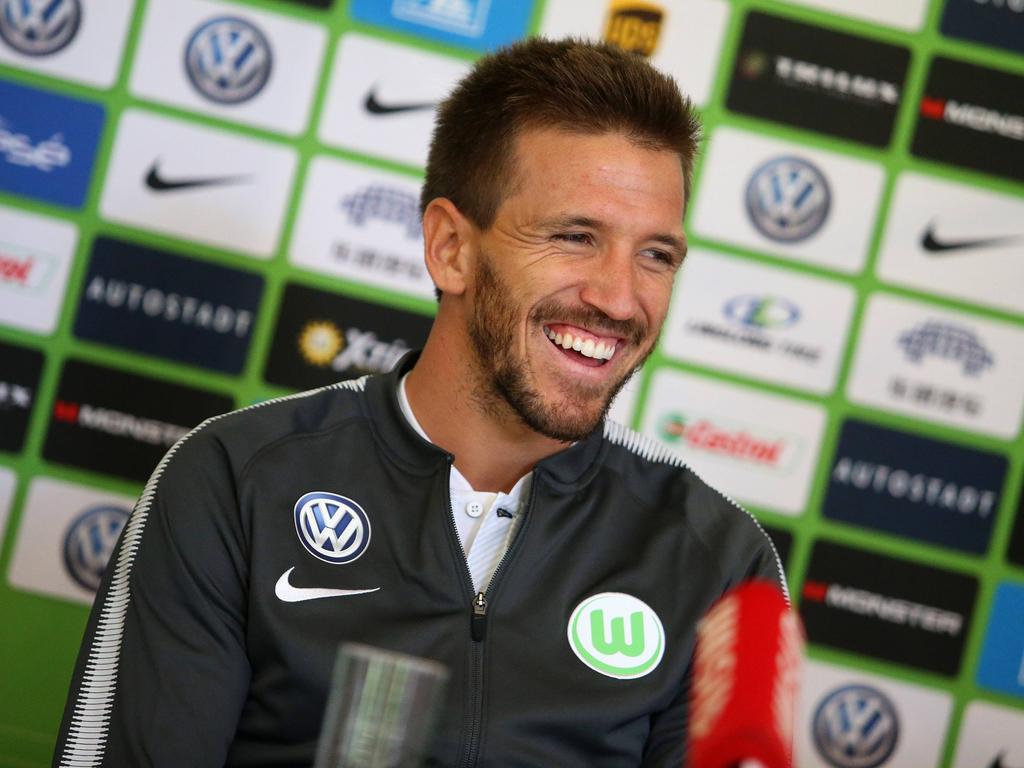 Camacho fühlt sich bereits sehr wohl in Wolfsburg Camacho fühlt sich bereits sehr wohl in Wolfsburg