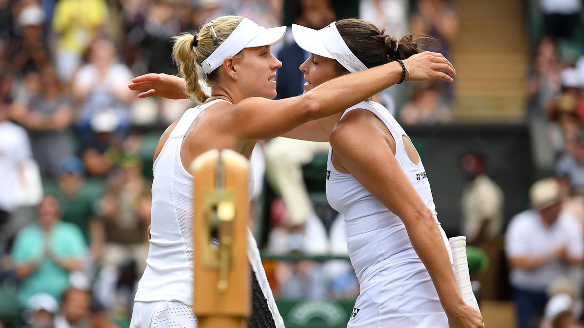 Wimbledon Angelique Kerber Gewinnt Deutsches Duell Gegen Tatjana Maria