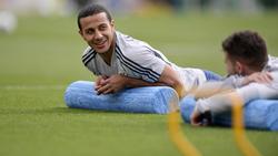 Thiago absolviert derzeit das Trainingslager der Bayern in Doha