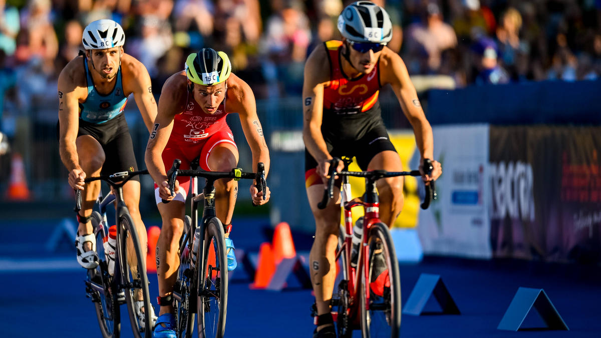 Silber gab es für die deutsche Triathlon-Mixed-Staffel