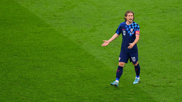 Luka Modric könnte als Kapitän der kroatischen Nationalmannschaft zurücktreten
