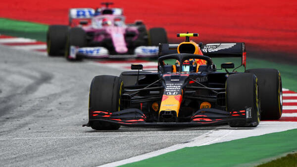 Alexander Albon behauptete Platz vier in Spielberg gegen Sergio Pérez Alexander Albon behauptete Platz vier in Spielberg gegen Sergio Pérez
