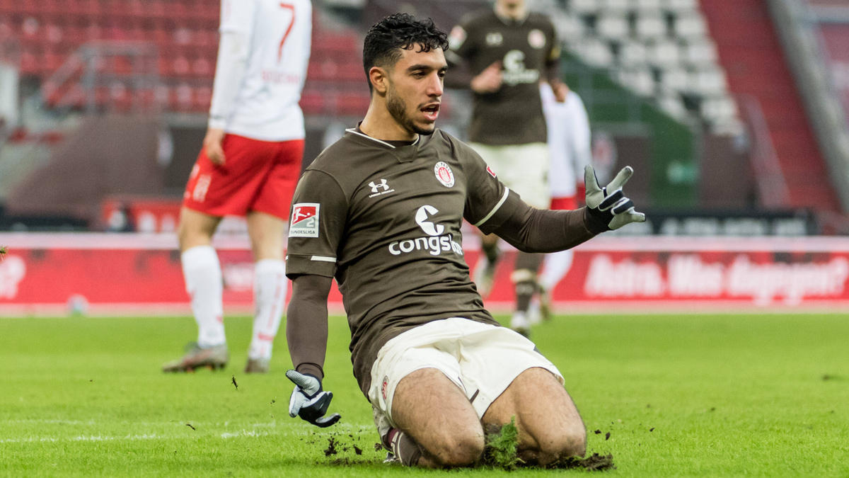 Omar Marmoush erzielte das zweite Tor für St. Pauli Omar Marmoush erzielte das zweite Tor für St. Pauli