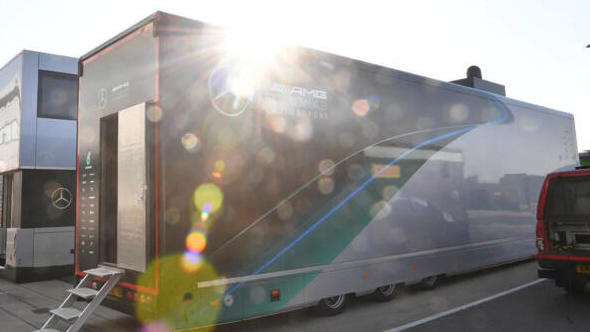 Die Trucks von Mercedes sollen mit Biosprit von Rennen zu Rennen fahren