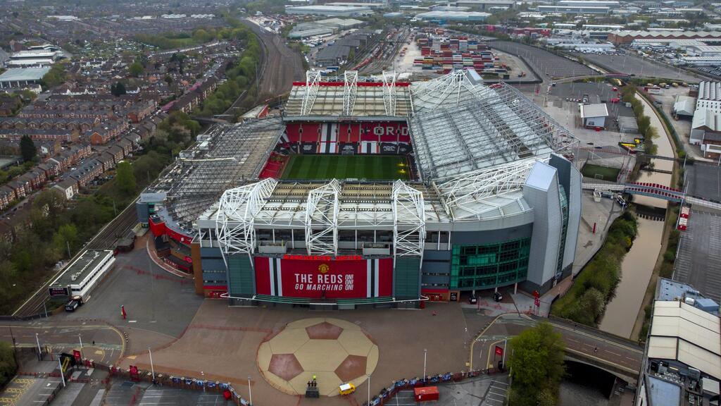 Manchester United spielt seit 1910 im Old Trafford.