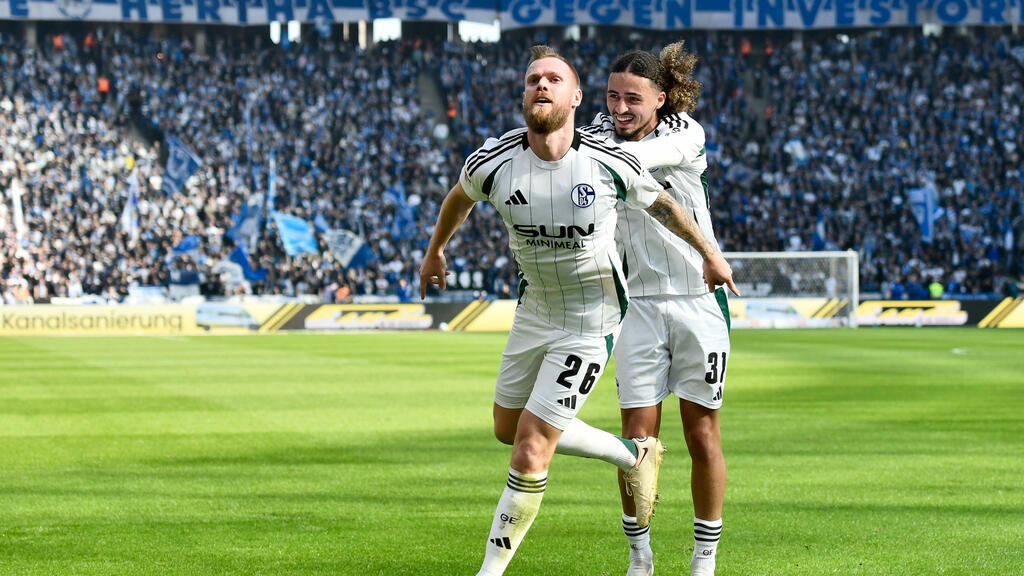Schalke setzte sich gegen Hertha durch Schalke setzte sich gegen Hertha durch