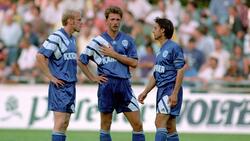 Thomas Linke (M.) kickte einst beim FC Schalke 04
