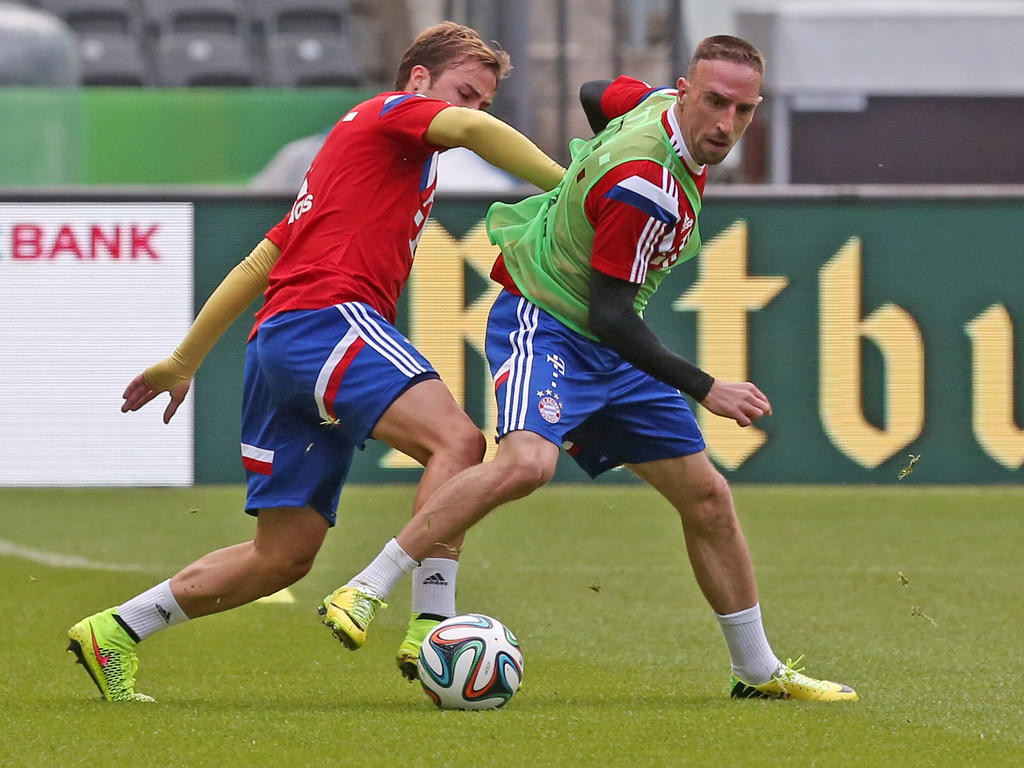 Franck Ribéry und Mario Götze warten auf ihr Comeback