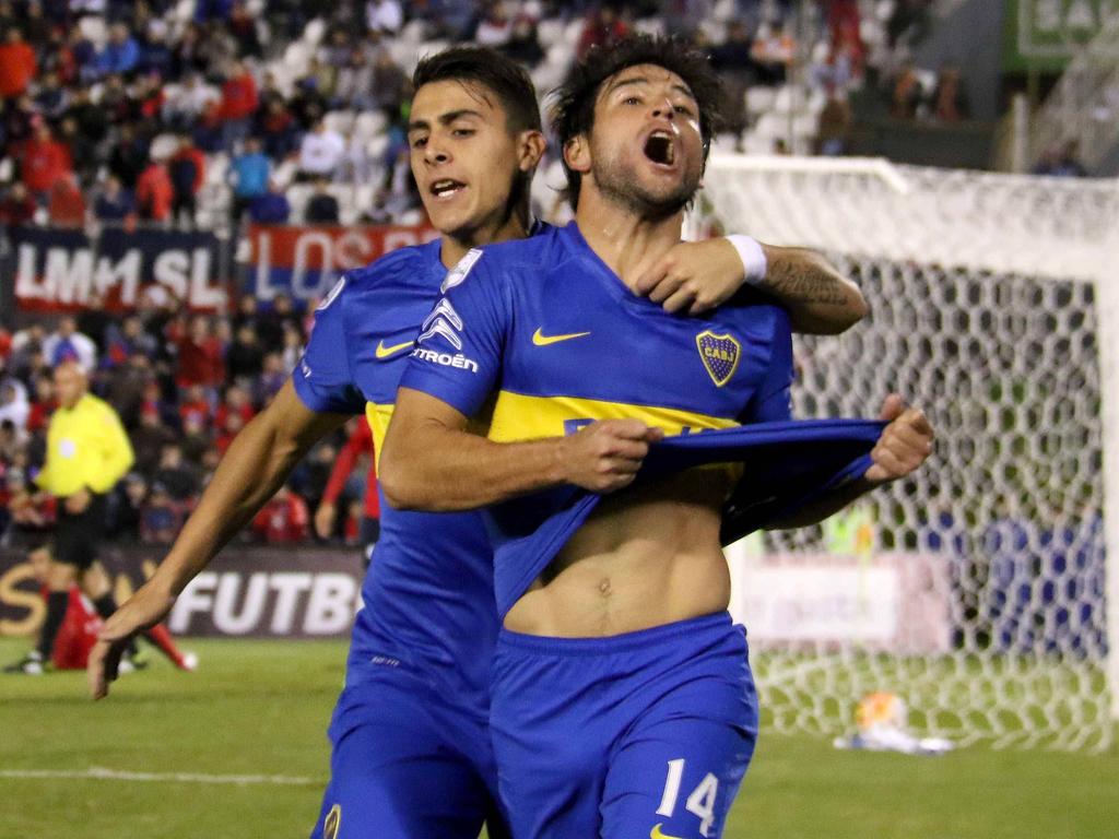 Boca le cubrió las tinieblas con el gol de Lodeiro servido por Tevez. (Foto: Imago)