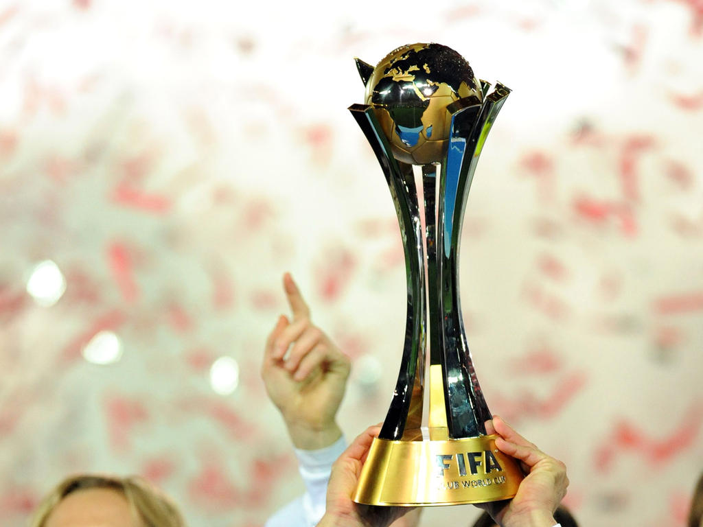 El trofeo del Mundial de Clubes. (Foto: Getty)