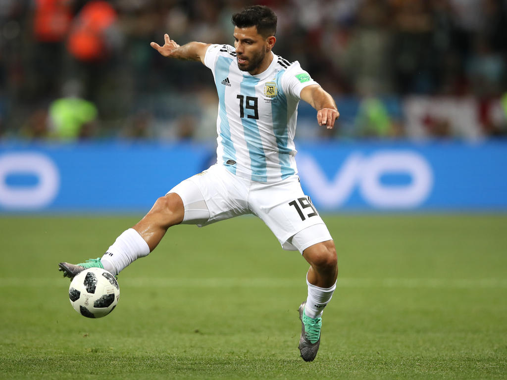 Wehrt sich gegen die Kritik seines Trainers: Argentiniens Sergio Agüero