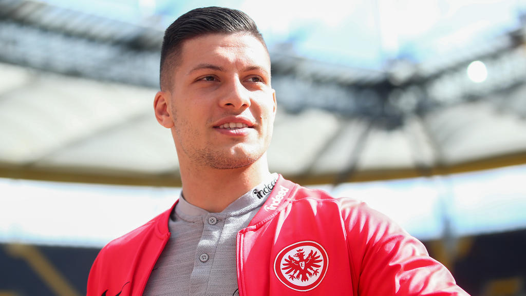 Luka Jovic von Eintracht Frankfurt ist heiß begehrt Luka Jovic von Eintracht Frankfurt ist heiß begehrt