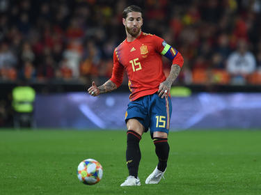 Sergio Ramos es el capitán de la Roja.
