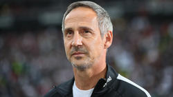 Adi Hütter wartet auf den ersten Auswärtssieg von Eintracht Frankfurt
