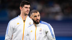 Thibaut Courtois und Karim Benzema dürfen hoffen